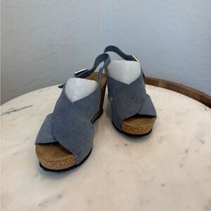 Stone Blue Wedges